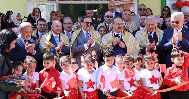 TOBB Başkanı Hisarcıklıoğlu Söke de Anaokulu açılışına katıldı Aydın Haberleri