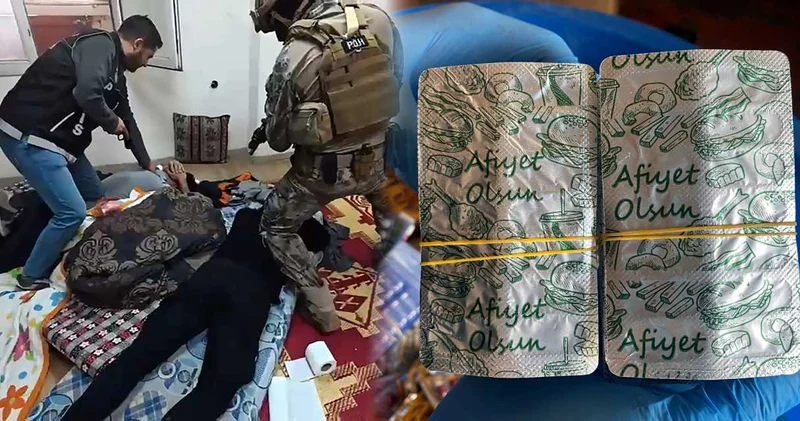 Uyuşturucu satıcılarının cüreti pes dedirtti! Afiyet olsun diye paketleyip satmışlar