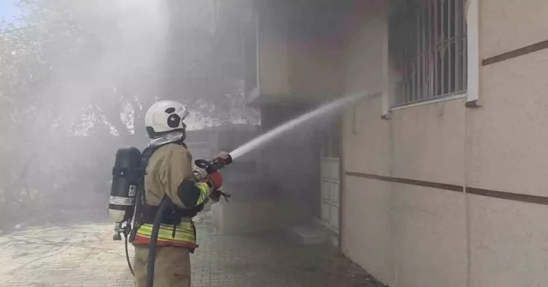Antakya’da ev yangını