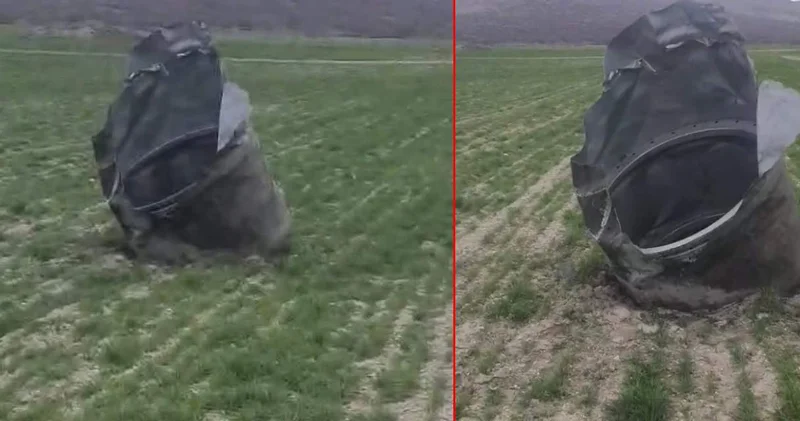 Aksaray da bulunan füze parçalarının nereden geldiği açıklandı