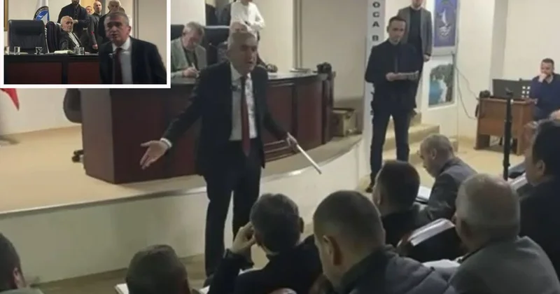 Düzce’de belediye meclisinde gerginlik: CHP li başkan gazetecilerin üzerine yürüdü