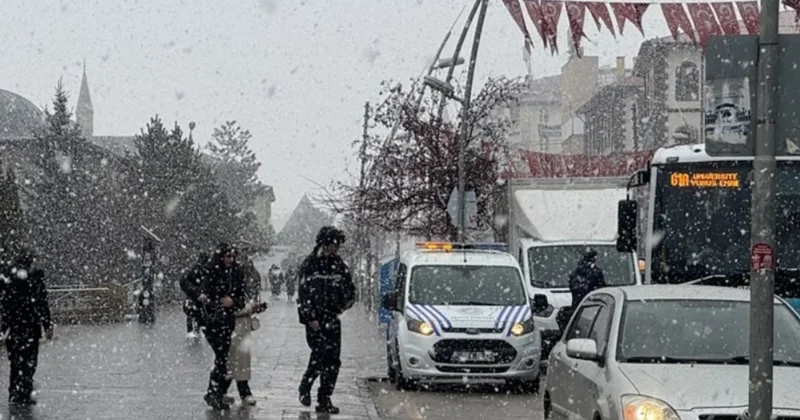 Nisan ayında kar sürprizi! Bir şehrimiz beyaza büründü Sözcü Gazetesi