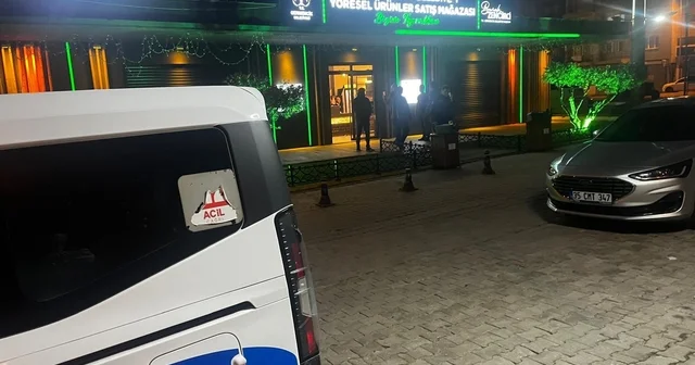 Germencik te belediyenin satış mağazasına silahlı saldırı Mağazaya 12 adet kurşun isabet ettiği belirlendi Aydın Haberleri