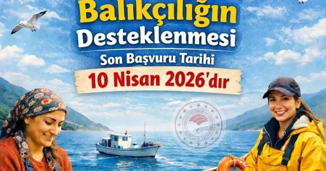 Aydın da balıkçılık desteği başvuruları için son çağrı Aydın Haberleri
