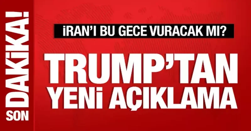 Trump tan yeni açıklama: Durum değişebilir