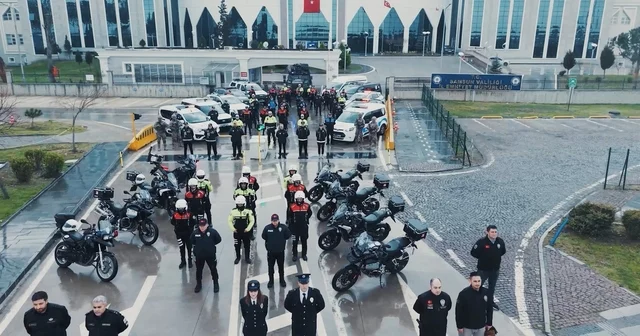 Samsun Emniyeti nden Polis Haftası na özel video Samsun Haberleri