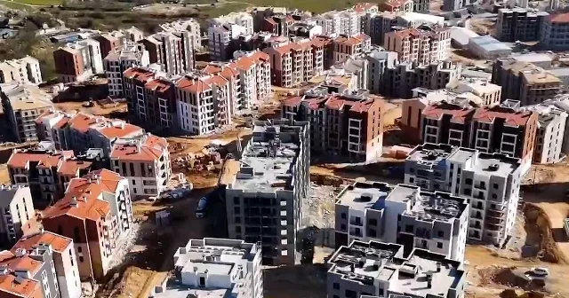 İstanbul da yapılan TOKİ leri Bakan Kurum paylaştı VİDEO İZLE