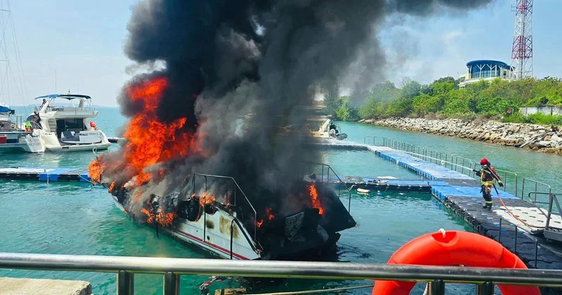 Tayland da teknede patlama: 1 ölü, 5 yaralı