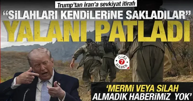 Trump’tan İran’daki protestocular için silah sevkiyatı itirafı: Kürt gruplar yalanladı!