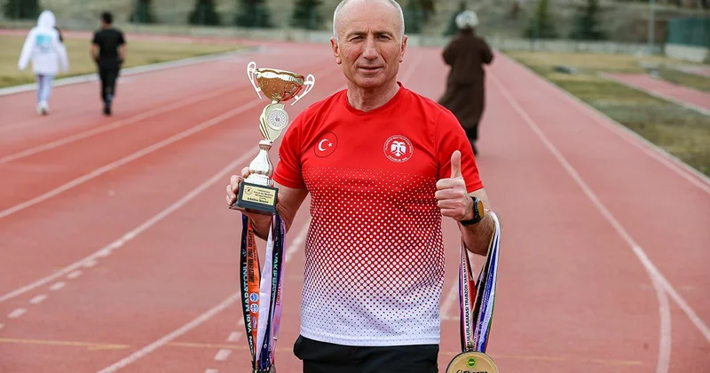 Sigarayı bıraktı, madalyalara koştu
