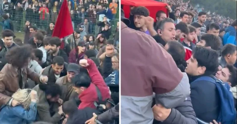 ODTÜ de provokasyon: Ortalık savaş alanına döndü! İnceleme başlatıldı Sözcü Gazetesi