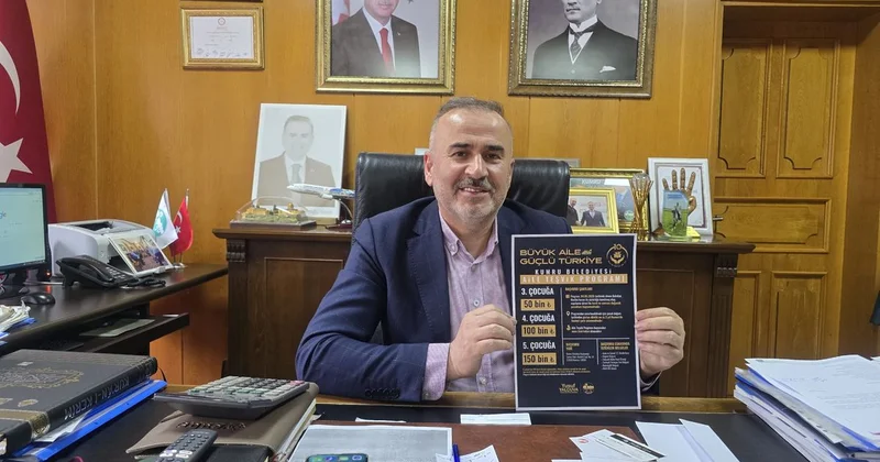 8 çocuk yaptı belediyede işe girdi, yeni hedefi 10. çocuk