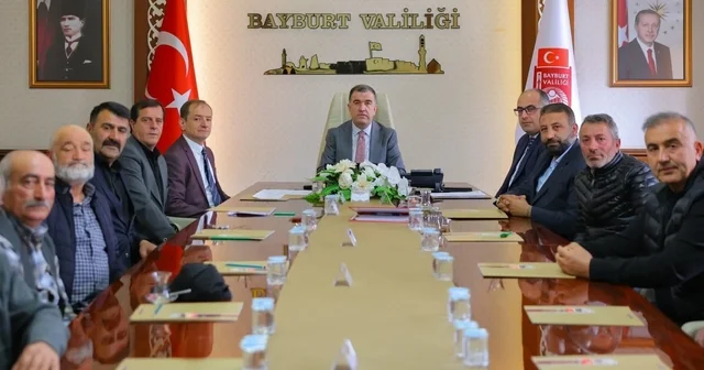 Bayburt ta arıcılığın geliştirilmesi için değerlendirme toplantısı yapıldı Bayburt Haberleri