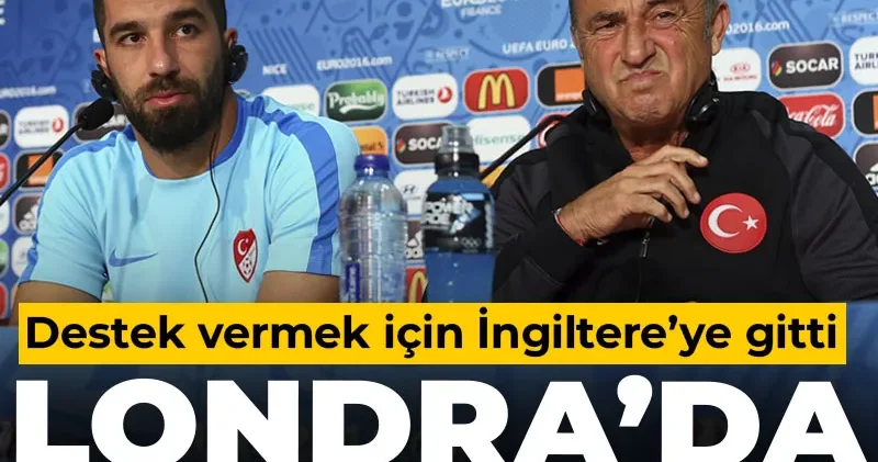 Fatih Terim sürprizi: Londra da ortaya çıktı