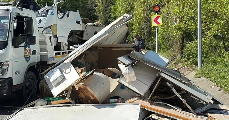 İstanbul da karavan sürücüsü gencin feci ölümü