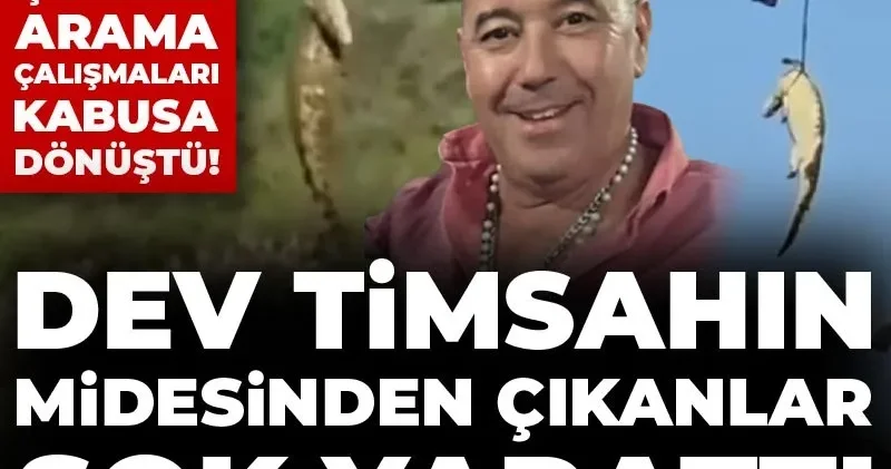 Kayıp iş insanını arama çalışmaları kabusa dönüştü! Dev timsahın midesinden çıkanlar şok yarattı