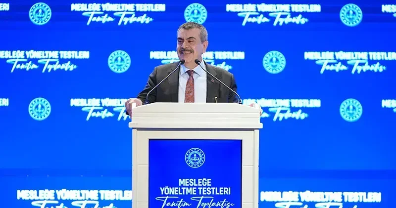Bakan Tekin: Mesleğe yönlendirmedeki doğru adımlar bize ciddi katkı sağlayacak