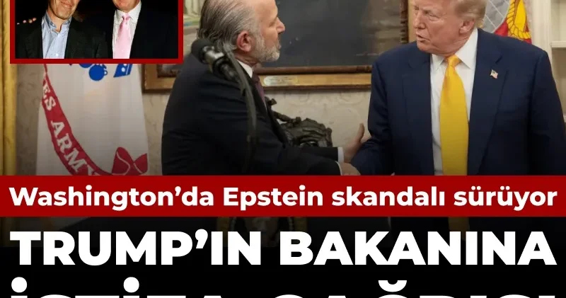 Trump yönetiminde Epstein skandalı sürüyor: Bakanın istifası istendi