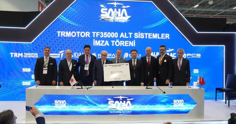 TRMOTOR, TF35000 alt sistemleri için kritik iş birliklerine imza attı