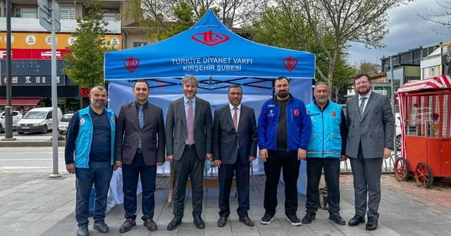 Kırşehir de vekaletle kurban bağış standı açıldı Kırşehir Haberleri