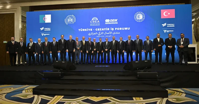 Türkiye ve Cezayir’den tarihi ortaklık! Bakan Bolat açıkladı: Hedef 10 milyar dolar!