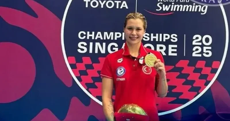 5 altın madalya ile Türk spor tarihine geçen Defne Kurt, yılın sporcusu seçildi