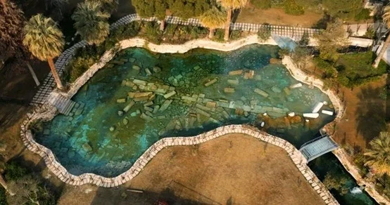 Pamukkale’nin yanında antik kente yeni düzen! Hierapolıs’te karşılama merkezleri tamamlandı