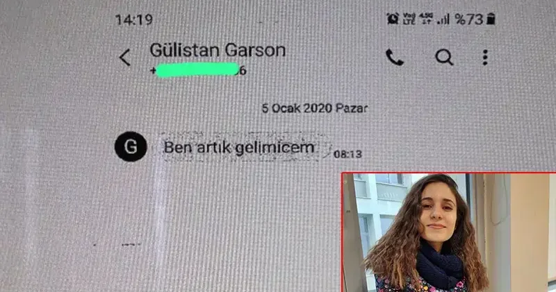 Gülistan Doku kaybolmadan 1 gün önce işe başlamış: Patronuna attığı son mesaj ortaya çıktı