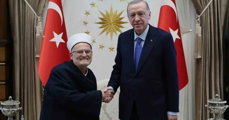 Kudüs ten Ankara ya övgü dolu mesaj: Şeyh Sabri Cumhurbaşkanı Erdoğan ın İslam Birliği Vizyonunu destekledi Gündem Haberleri