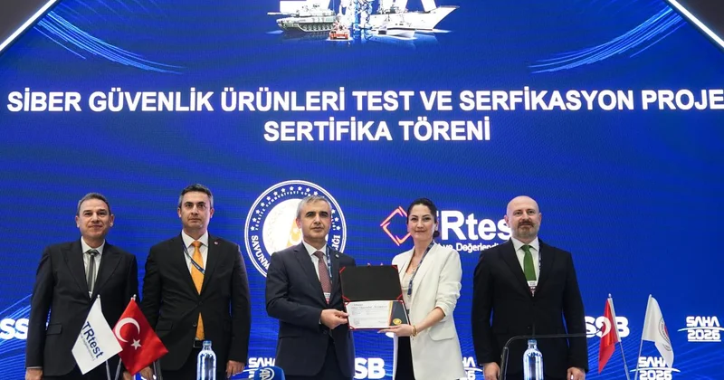 SAHA 2026 da milli teknolojilerin teslim törenleri gerçekleştirildi