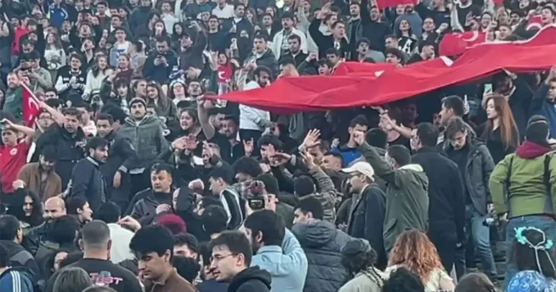 ODTÜ kampüsünde eğlence bir anda kavgya dönüştü