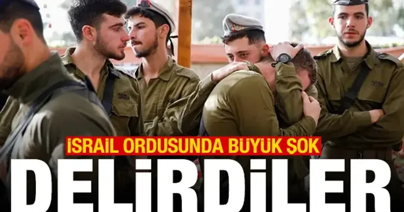 7 binden fazla İsrail askeri delirdi