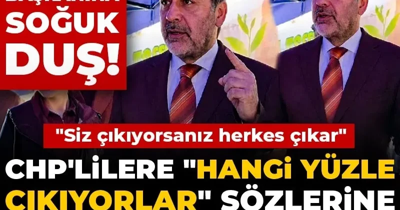 AKP li il başkanının CHP lilere yönelik hangi yüzle çıkıyorlar sözlerine gazeteciden yanıt: Siz çıkıyorsanız herkes çıkar