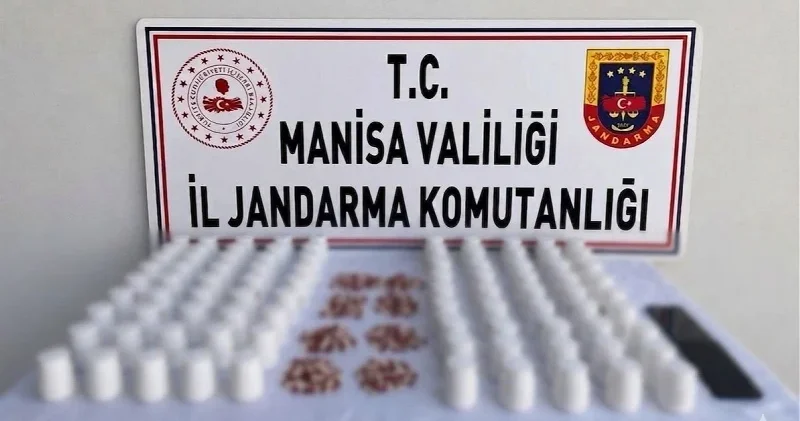 Manisa da uyuşturucu operasyonu: 5 bin 238 adet hap ele geçirildi Gündem Haberleri