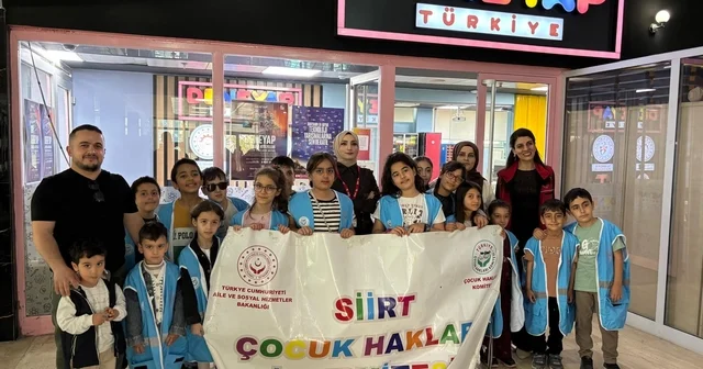 Siirt te Çocuk Hakları Komitesi üyeleri, Deneyap Teknoloji Atölyesi ni ziyaret etti Siirt Haberleri