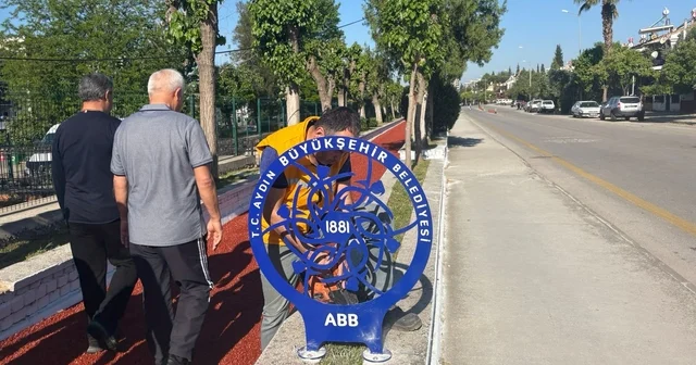 Büyükşehir ekipleri Göztepeli Atalay Koşu Yolu yeniledi Aydın Haberleri