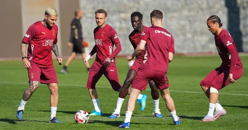 Galatasaray taktik çalıştı Sözcü Gazetesi