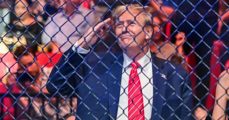 Trump Beyaz Saray a kafes kurduruyor! Siyaset değil, yumruklar konuşacak
