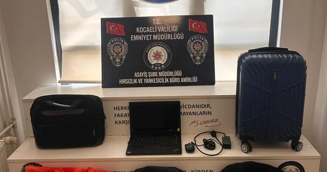 Evden dizüstü bilgisayar, valiz ve çanta çalan 3 şüpheli tutuklandı Kocaeli Haberleri