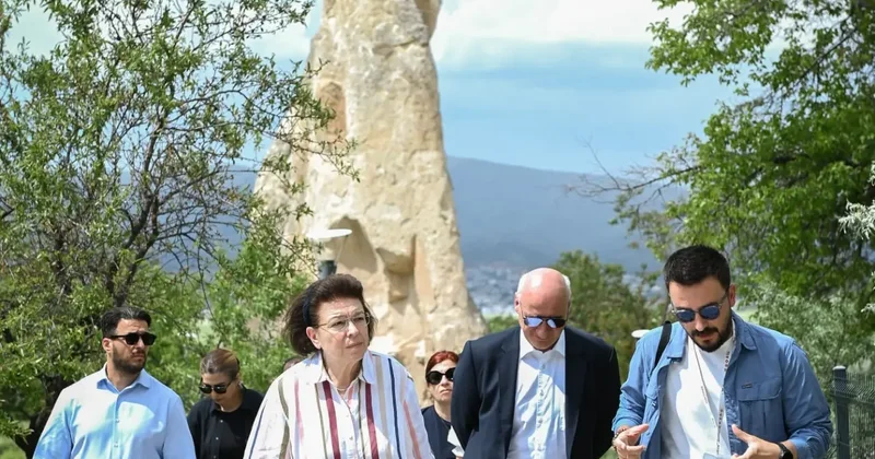 Yunanistan Kültür Bakanı Kapadokya yı gezdi