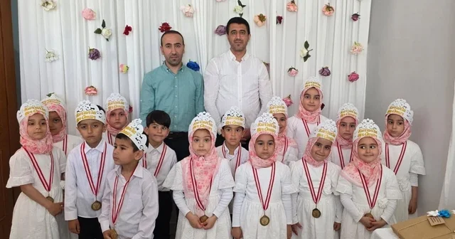 Elazığ da 4 6 yaş, Kur an Kursu eğitimi tamamlandı Elazığ Haberleri