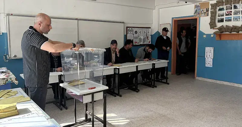 Tokat’ta 4 beldede 5 bin 682 seçmen sandık başında