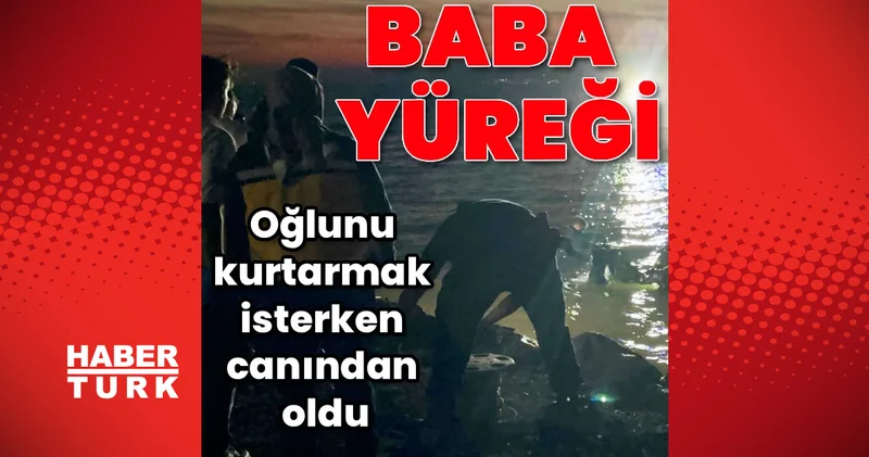 İznik Gölü nde akıntıya kapılan emekli polis hayatını kaybetti, oğlu kurtarıldı