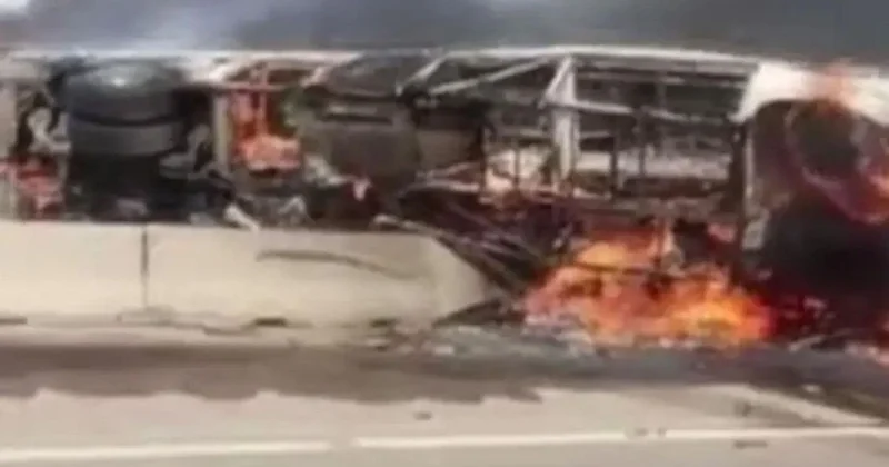 Irak ta Otobüs Kazası: 25 Ölü