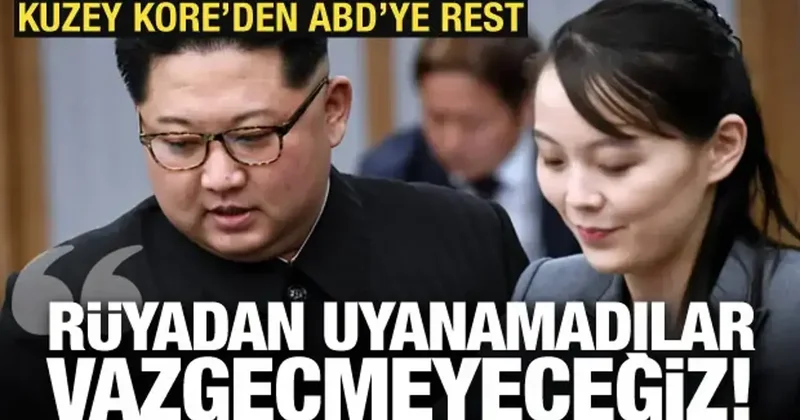 Kuzey Kore den ABD ye nükleer silah resti: Rüyadan uyanamadılar!