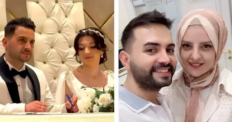 Kadir Ezildi nin kardeşi evlendi: Eşi ise beyazlar içinde geldi!