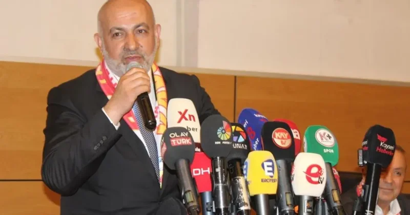 1. Lig öncesi yeni sayfa! Kayserispor da başkan değişikliği