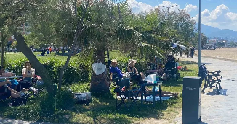 Samsun’da sahillerde yaz yoğunluğu