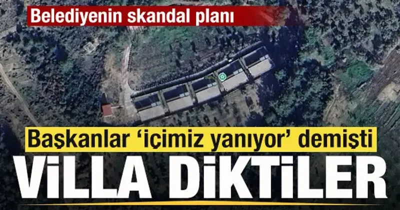 Başkanlar İçimiz yanıyor demişti! Belediyeden skandal! Hayalet yapı üzerinden onay