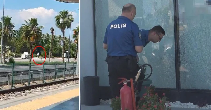 Antalya da Otokoç galerisine silahla ateş açan saldırganlar, o anları kayıt altına alıp paylaştı